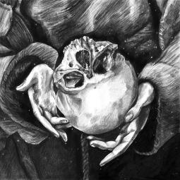 ATTENDENT #5 (composé de 4 dessins de 25 x 25 cm)