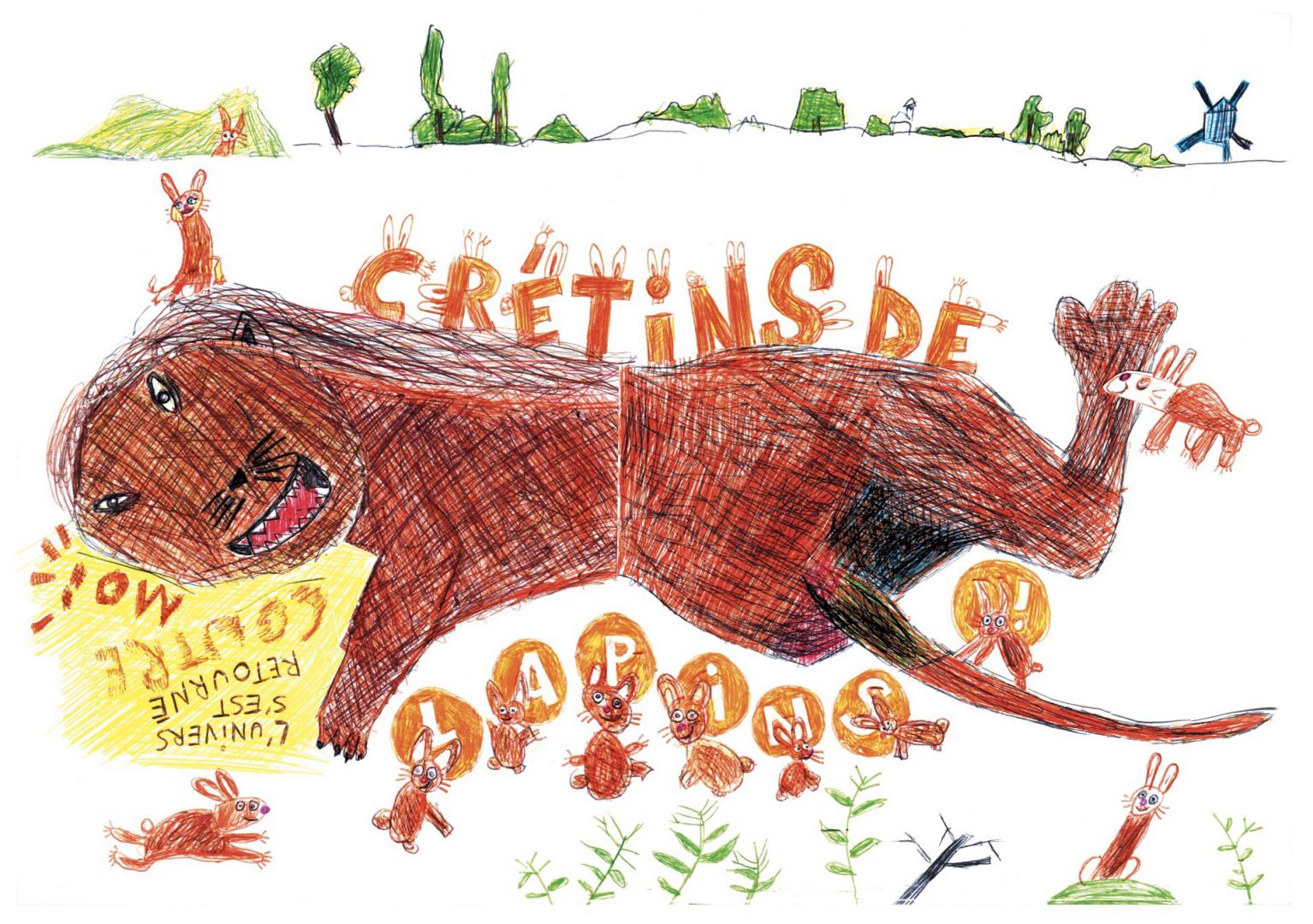 d’après &#34;Le lion mort&#34;, de Frans Snyders