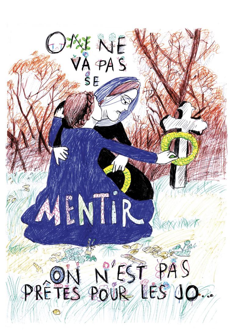 d’après &#34;Le jour des morts&#34;, de William Bouguereau